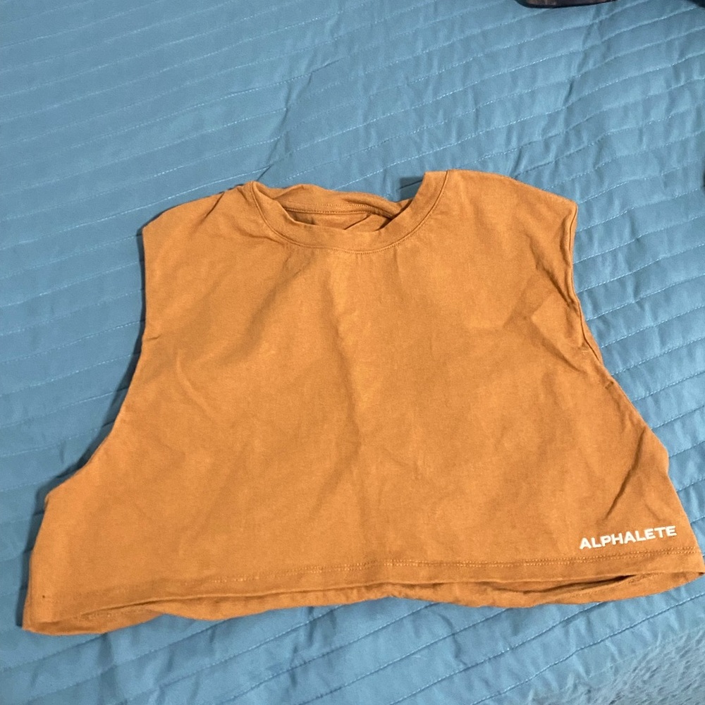 Alphalete heavy Cotten crop